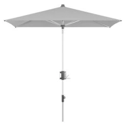 Knirps Apoll Balkonschirm 230x150cm Mit Kurbel Light Grey