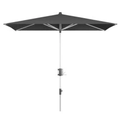 Knirps Apoll Stockschirm 260x165 Cm Mit Kurbel Und HV Dark Grey