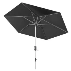 Knirps Apoll Stockschirm Ø290cm Mit Kurbel Dark Grey -Grün Raum knirps apoll stockschirm durchm290cm mit kurbel 1446514 2