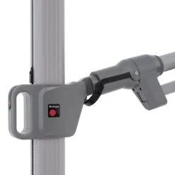 Knirps Pendelschirm Premium Ø340cm Rund Weiß -Grün Raum knirps pendelschirm o340cm axial schwenkbar weiss 1190621 10