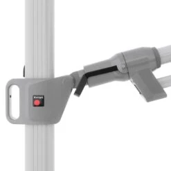 Knirps Pendelschirm Premium Ø340cm Rund Weiß -Grün Raum knirps pendelschirm o340cm axial schwenkbar weiss 1190621 9