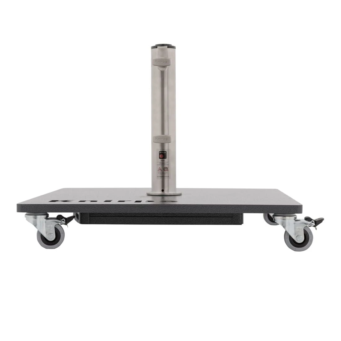 Knirps Schirmständer Stahlplatte 50kg Mit Rollen Anthrazit 5 Knirps Schirmständer Stahlplatte 50kg Mit Rollen Anthrazit – Bild 5
