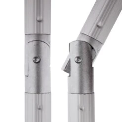 Knirps Silver Mittelstockschirm 230x150cm Mit Kurbel Weiß -Grün Raum knirps silver balkonschirm kurbel n hv 230x150cm weiss 1190104 8