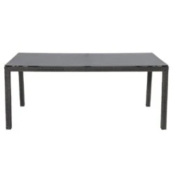 LC Garden Barcelona Gartenmöbel-Set 5-tlg. Tisch 160x90cm Grau Mix/Schwarz -Grün Raum lc garden barcelona gartenmoebel set 5 tlg tisch 160x90cm 1495233 4