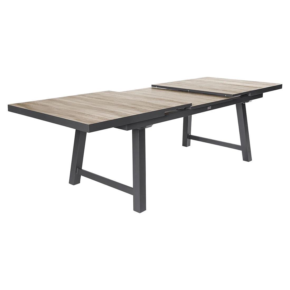 LC Garden Barcelona Gartenmöbel-Set 8-tlg. Tisch 200/260x100cm Grau-Mix 6 LC Garden Barcelona Gartenmöbel-Set 8-tlg. Tisch 200/260x100cm Grau-Mix – Bild 6