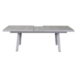 LC Garden Keramo Gartenmöbel-Set 7-tlg. Mit Tisch 200/260x100cm Off White/Cold White -Grün Raum lc garden keramo gartenmoebel set 7 tlg mit tisch 200 260x100cm 1498225 9