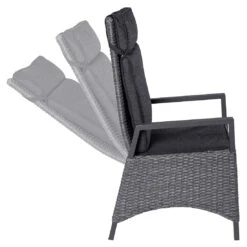 LC Garden Keramo Gartenmöbel-Set 9-tlg. Tisch 200/260x100cm Grau Mix/Anthrazit -Grün Raum lc garden keramo gartenmoebel set 9 tlg 200 260x100cm 1485564 3