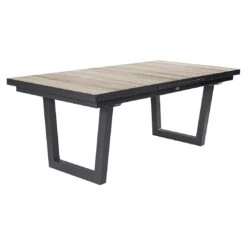 LC Garden Keramo Gartenmöbel-Set 9-tlg. Tisch 200/260x100cm Grau Mix/Anthrazit -Grün Raum lc garden keramo gartenmoebel set 9 tlg 200 260x100cm 1485564 4