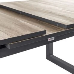 LC Garden Keramo Gartenmöbel-Set 9-tlg. Tisch 200/260x100cm Grau Mix/Anthrazit -Grün Raum lc garden keramo gartenmoebel set 9 tlg 200 260x100cm 1485564 6