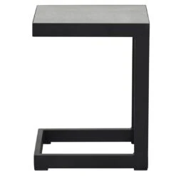 LC Garden Sondrino Beistelltisch 32x40cm Aluminium/Keramik Schwarz Matt/Beton -Grün Raum lc garden sondrino beistelltisch 32x40cm aluminium keramik 1433523 4