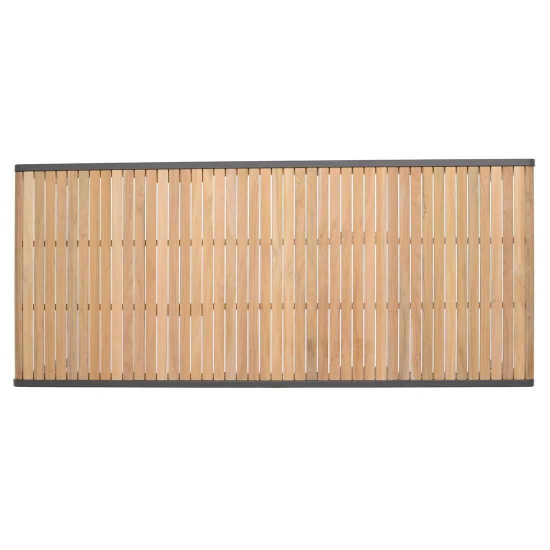 LifestyleGarden Amber Gartentisch 220x95cm Aluminium/Teakholz Magnesium Grau/Teak 8 LifestyleGarden Amber Gartentisch 220x95cm Aluminium/Teakholz Magnesium Grau/Teak – Bild 8