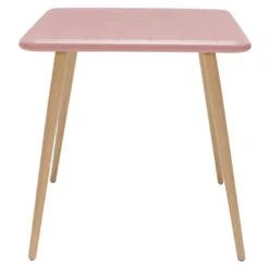 LifestyleGarden Nassau Gartenmöbel-Set 3-tlg. Tisch 70x70cm Teaklook/Pfingstrose -Grün Raum lifestylegarden nassau gartenmoebel set 3 tlg tisch 70x70cm 1481912 5