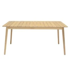 LifestyleGarden Nassau Gartentisch 160x90cm Eukalyptus Teak-Look -Grün Raum lifestylegarden nassau gartentisch 160x90cm eukalyptus eucalyptusholz 1204063 4