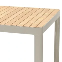 LifestyleGarden Portals Gartentisch 209x105cm Aluminium/Teak Korallensand-Matt/Teak -Grün Raum lifestylegarden portals gartentisch 209x105cm aluminium teak korallensand matt teak 1283010 5