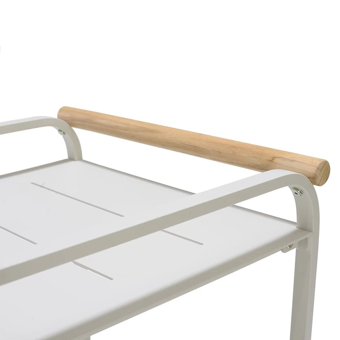 LifestyleGarden Portals Servierwagen Aluminium Korallensand-Matt 4 LifestyleGarden Portals Servierwagen Aluminium Korallensand-Matt – Bild 4