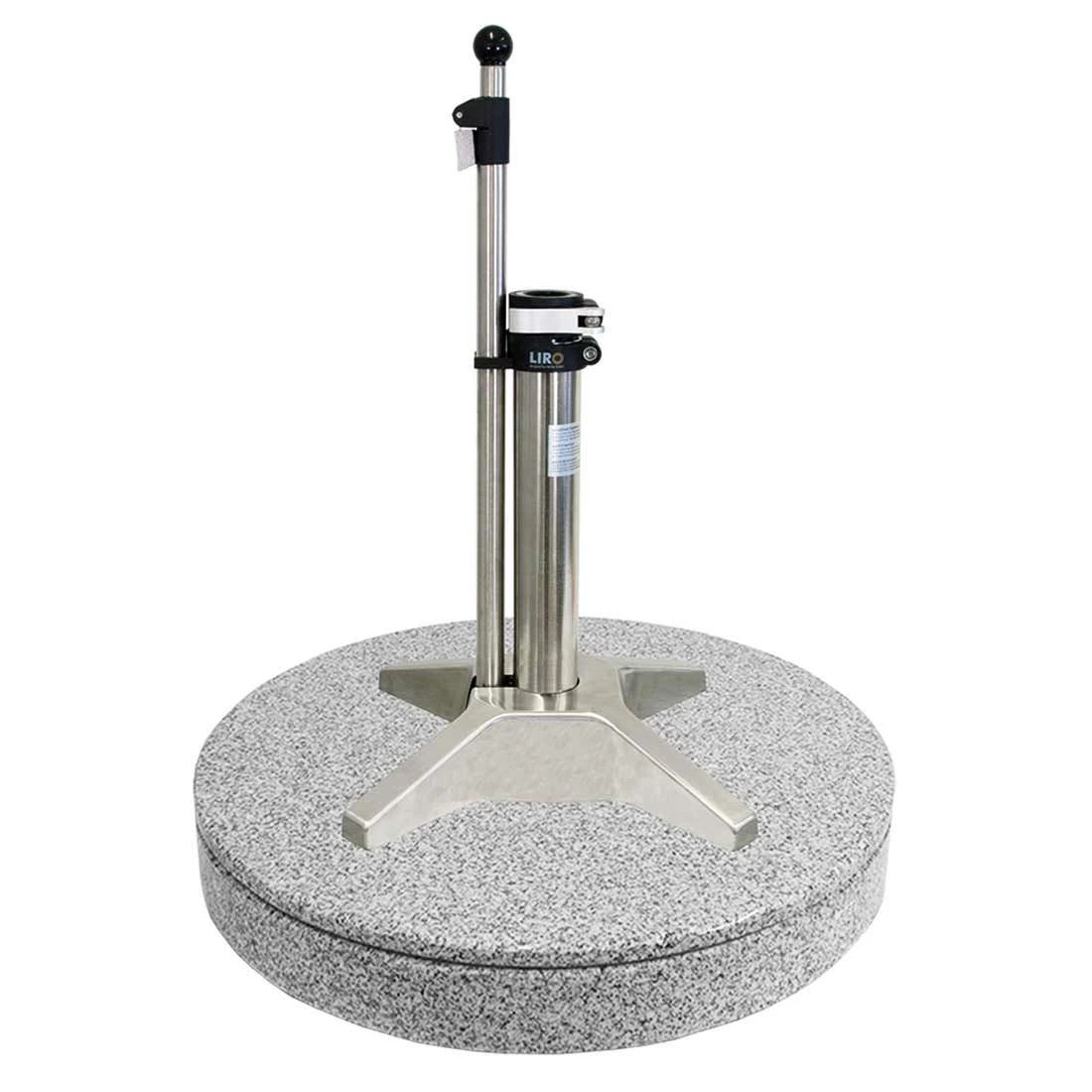 LiRo Schirmsockel Midi 70 KE Granit Granit-Grau 1 LiRo Schirmsockel Midi 70 KE Granit Granit-Grau