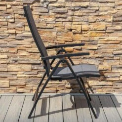 OUTLIV. London Gartenmöbelset 5-tlg. Tisch 160x90cm Anthrazit/Sooty -Grün Raum london gartenmoebelset 5 tlg mit gartentisch 160x90cm 1392361 13