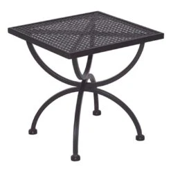 MBM Romeo Gartenmöbel-Set 3-teilig Schmiedeeisen Marone Antik -Grün Raum mbm romeo loungegruppe 3 teilig schmiedeeisen 1181150 3