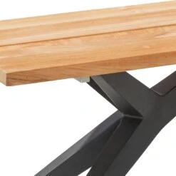 Musterring Rotterdam Gartenbank 240cm Edelstahl/Teak Anthrazit/Natur 5 Musterring Rotterdam Gartenbank 240cm Edelstahl/Teak Anthrazit/Natur -Grün Raum musterring rotterdam 4 sitzerbank 240cm edelstahl teak 1472870 3