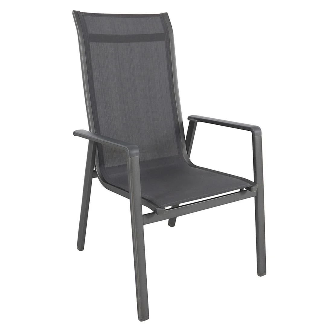 MWH Kedline Gartenmöbelset 7-tlg. Mit Tisch 220x100 Cm Eisengrau/Anthrazit 2 MWH Kedline Gartenmöbelset 7-tlg. Mit Tisch 220x100 Cm Eisengrau/Anthrazit – Bild 2