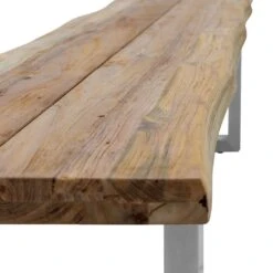 OUTLIV. Ascona Gartenbank 240m Edelstahl/Teak Teak Recycelt -Grün Raum outliv ascona gartenbank 240m edelstahl teak teak recycelt 1177949 3