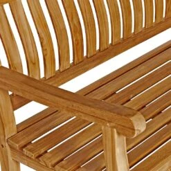 OUTLIV. Bretagne Gartenbank Natur -Grün Raum outliv bretagne 3 sitzerbank 180 cm teak natur 1346623 6