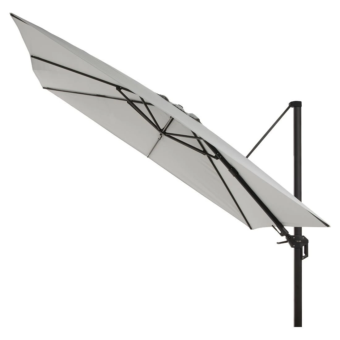 OUTLIV. Nizza Ampelschirm 260x350cm Anthrazit/Hellgrau 2 OUTLIV. Nizza Ampelschirm 260x350cm Anthrazit/Hellgrau – Bild 2