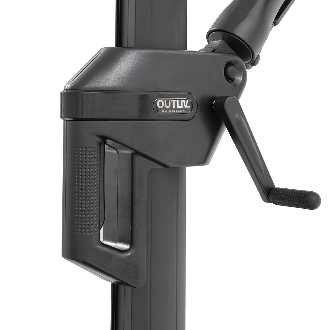 OUTLIV. Nizza Ampelschirm 260x350cm Anthrazit/Hellgrau 8 OUTLIV. Nizza Ampelschirm 260x350cm Anthrazit/Hellgrau – Bild 8