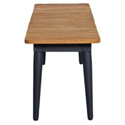 OUTLIV. Clark Gartenbank Aluminium/Teak Recycelt Charcoal/Teak Recycelt -Grün Raum outliv clark 3 sitzerbank 175cm aluminium teak recycelt 1346447 3