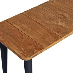 OUTLIV. Clark Gartenbank Aluminium/Teak Recycelt Charcoal/Teak Recycelt -Grün Raum outliv clark 3 sitzerbank 175cm aluminium teak recycelt 1346447 4