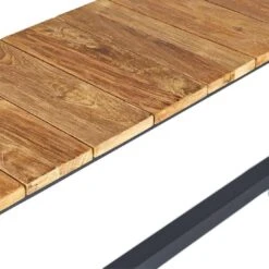 OUTLIV. Clark Gartenbank 140cm Aluminium/Teak Recycelt Charcoal/Teak Recycelt -Grün Raum outliv clark barbank 140cm aluminium teak recycelt 1346436 4