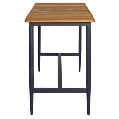 OUTLIV. Clark Bartisch 170x75cm Aluminium/Teak Recycelt Charcoal/Teak Recycelt -Grün Raum outliv clark bartisch 170x75cm aluminium teak recycelt 1346425 3