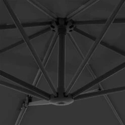 OUTLIV. Edition Ampelschirm 245x245cm Anthrazit -Grün Raum outliv edition ampelschirm 245x245cm 1359801 5