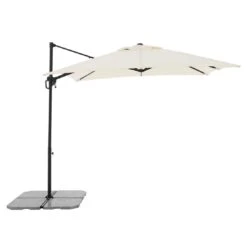 OUTLIV. Edition Ampelschirm 245x245cm Off-White