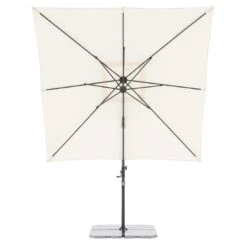 OUTLIV. Edition Ampelschirm 245x245cm Off-White 12 OUTLIV. Edition Ampelschirm 245x245cm Off-White -Grün Raum outliv edition ampelschirm 245x245cm 1359812 4