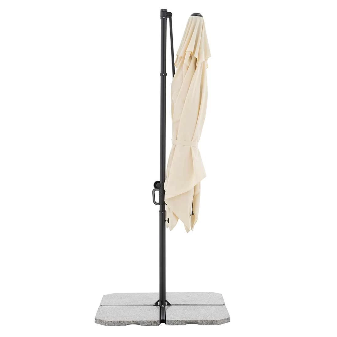 OUTLIV. Edition Ampelschirm 245x245cm Off-White 8 OUTLIV. Edition Ampelschirm 245x245cm Off-White – Bild 8