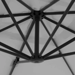 OUTLIV. Edition Ampelschirm 245x245cm Light Grey -Grün Raum outliv edition ampelschirm 245x245cm 1359823 5