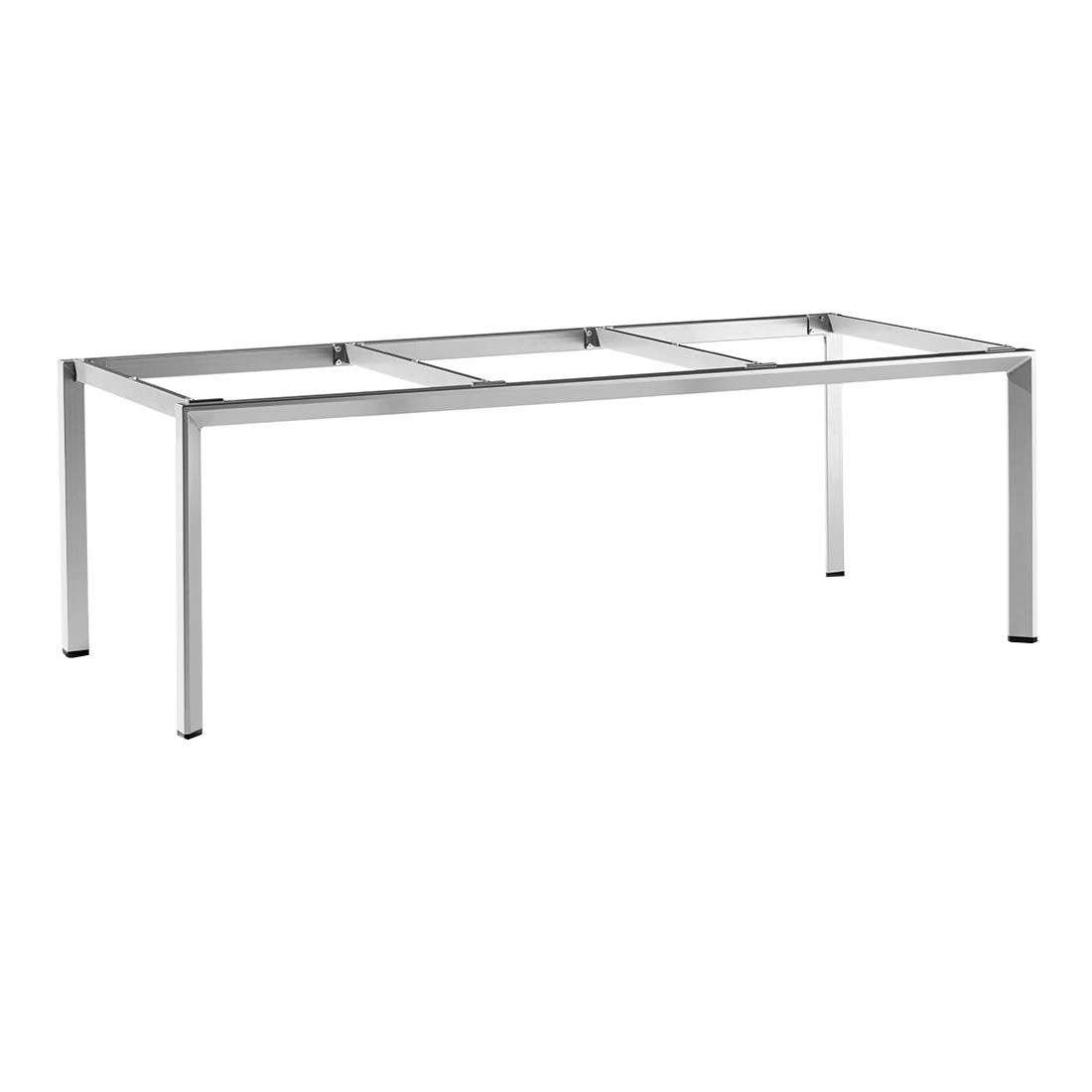 OUTLIV. Gartentisch 220x100cm Aluminium/Teak Graphit/Natur 6 OUTLIV. Gartentisch 220x100cm Aluminium/Teak Graphit/Natur – Bild 6