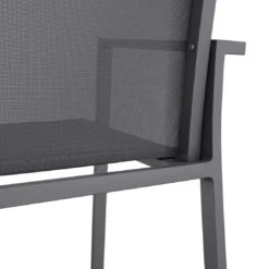 OUTLIV. Kobe Gartenmöbel-Set 5-tlg. Tisch 160/217/267x91cm Anthrazit/Dark Grey -Grün Raum outliv kobe gartenmoebel set 5 tlg tisch 160 217 267x91cm 1495101 10