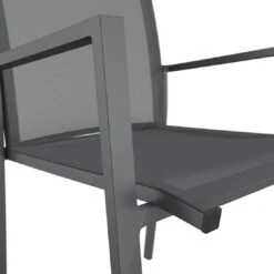 OUTLIV. Kobe Gartenmöbel-Set 5-tlg. Tisch 160/217/267x91cm Anthrazit/Dark Grey -Grün Raum outliv kobe gartenmoebel set 5 tlg tisch 160 217 267x91cm 1495101 11