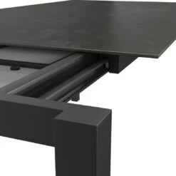 OUTLIV. Kobe Gartenmöbel-Set 5-tlg. Tisch 160/217/267x91cm Anthrazit/Dark Grey -Grün Raum outliv kobe gartenmoebel set 5 tlg tisch 160 217 267x91cm 1495101 12