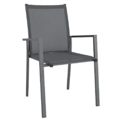 OUTLIV. Kobe Gartenmöbel-Set 5-tlg. Tisch 160/217/267x91cm Anthrazit/Dark Grey -Grün Raum outliv kobe gartenmoebel set 5 tlg tisch 160 217 267x91cm 1495101 8