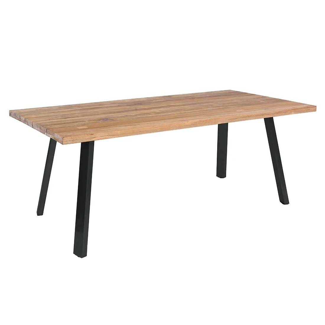 OUTLIV. Ohio Gartentisch 160x90cm Edelstahl/Teak Recycelt Charcoal/Teak Recycelt 1 OUTLIV. Ohio Gartentisch 160x90cm Edelstahl/Teak Recycelt Charcoal/Teak Recycelt