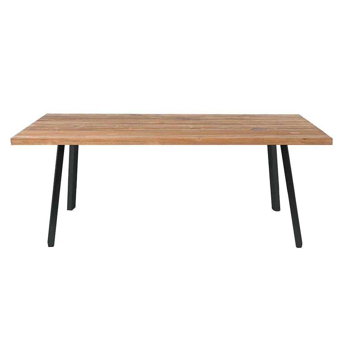 OUTLIV. Ohio Gartentisch 160x90cm Edelstahl/Teak Recycelt Charcoal/Teak Recycelt 2 OUTLIV. Ohio Gartentisch 160x90cm Edelstahl/Teak Recycelt Charcoal/Teak Recycelt – Bild 2