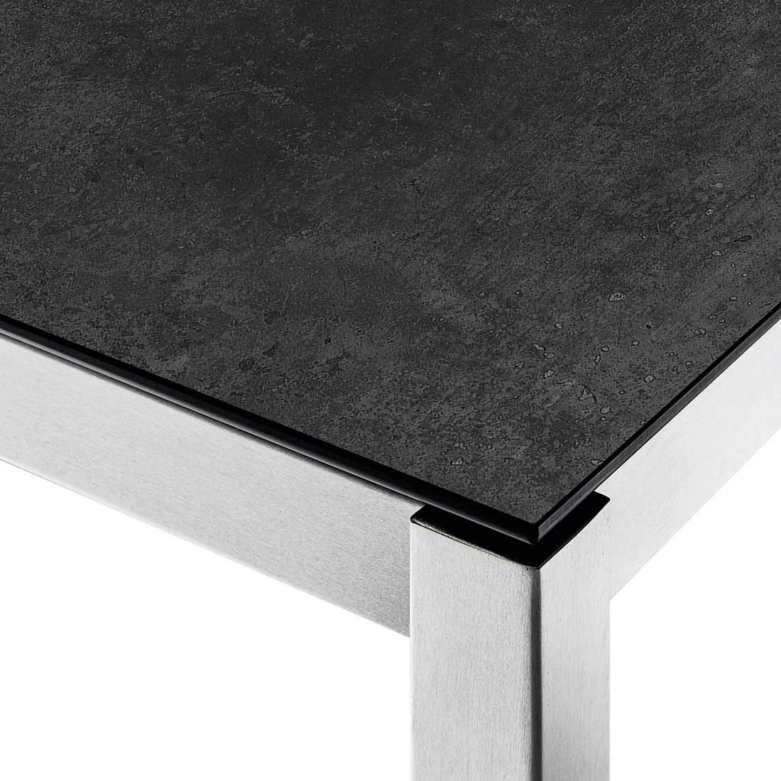 Zebra One Gartenmöbelset 5-tlg. Mit Tisch 140x80 Cm Silber/Concrete 6 Zebra One Gartenmöbelset 5-tlg. Mit Tisch 140x80 Cm Silber/Concrete – Bild 6