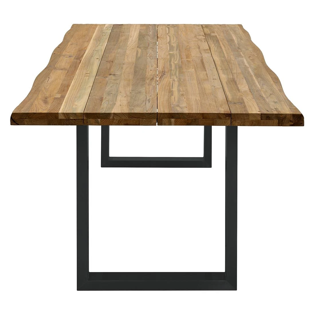 OUTLIV. Orlando Gartentisch 240x100cm Edelstahl/Teak Recycelt Charcoal/Teak Recycelt 3 OUTLIV. Orlando Gartentisch 240x100cm Edelstahl/Teak Recycelt Charcoal/Teak Recycelt – Bild 3