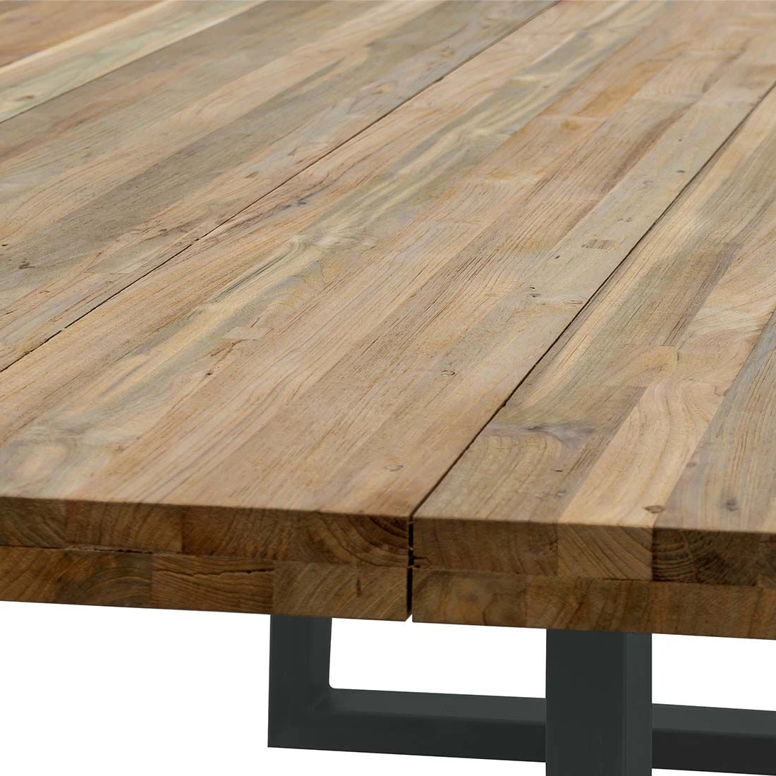 OUTLIV. Orlando Gartentisch 240x100cm Edelstahl/Teak Recycelt Charcoal/Teak Recycelt 5 OUTLIV. Orlando Gartentisch 240x100cm Edelstahl/Teak Recycelt Charcoal/Teak Recycelt – Bild 5