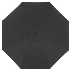 OUTLIV. Florenz Sonnenschirm Ø340cm Anthrazit -Grün Raum outliv sonnenschirm florenz alu teleskop o340 anthrazit 1281008 4