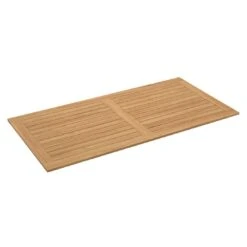 OUTLIV. Gartentisch-Platte 200x100cm Teak Natur