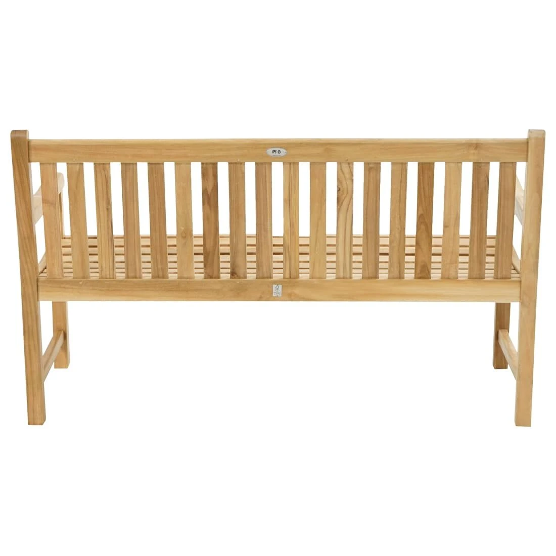 Ploß Coventry Gartenbank Premium-Teak Teak-Natur 4 Ploß Coventry Gartenbank Premium-Teak Teak-Natur – Bild 4